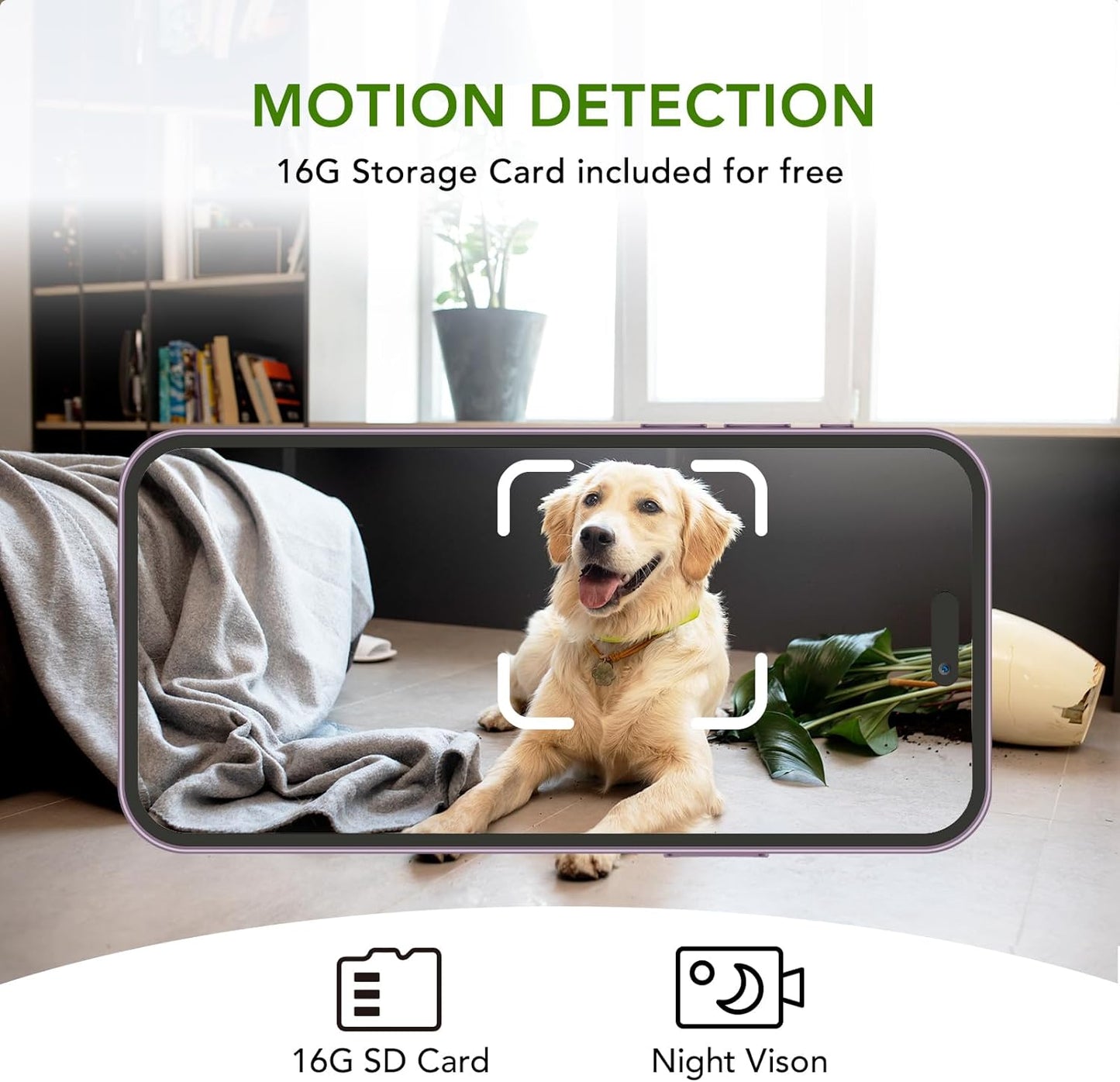 Pet Monitoring Camera Dog Treat Dispenser [New 2023 Pro] Two-Way Audio HD Wifi Dog Camera with 130° View, Remote Tossing App Compatible with Android/Ios, Night Vision, Wall Mounted