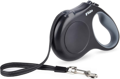 Fida Retractable Dog Leash, 16 Ft Dog Walking Leash for Small Dogs up to 26Lbs, Soft Grip, Tangle Free, Blue