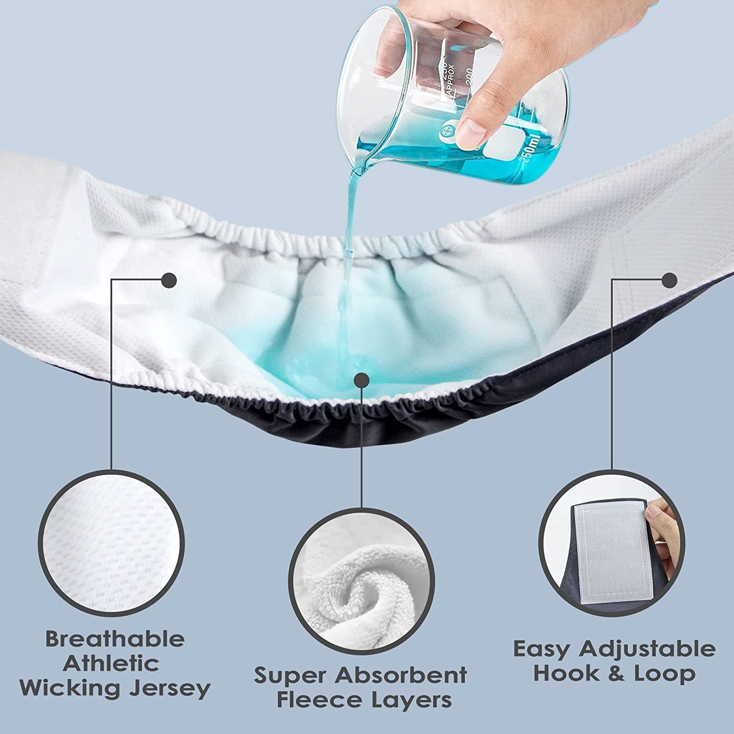 Wegreeco Washable Male Dog Belly Band (Stylish Pattern)- Pack of 3 - Washable Male Dog Belly Wrap, Dog Diapers Male (Burgundy, Black, Jade, Large)