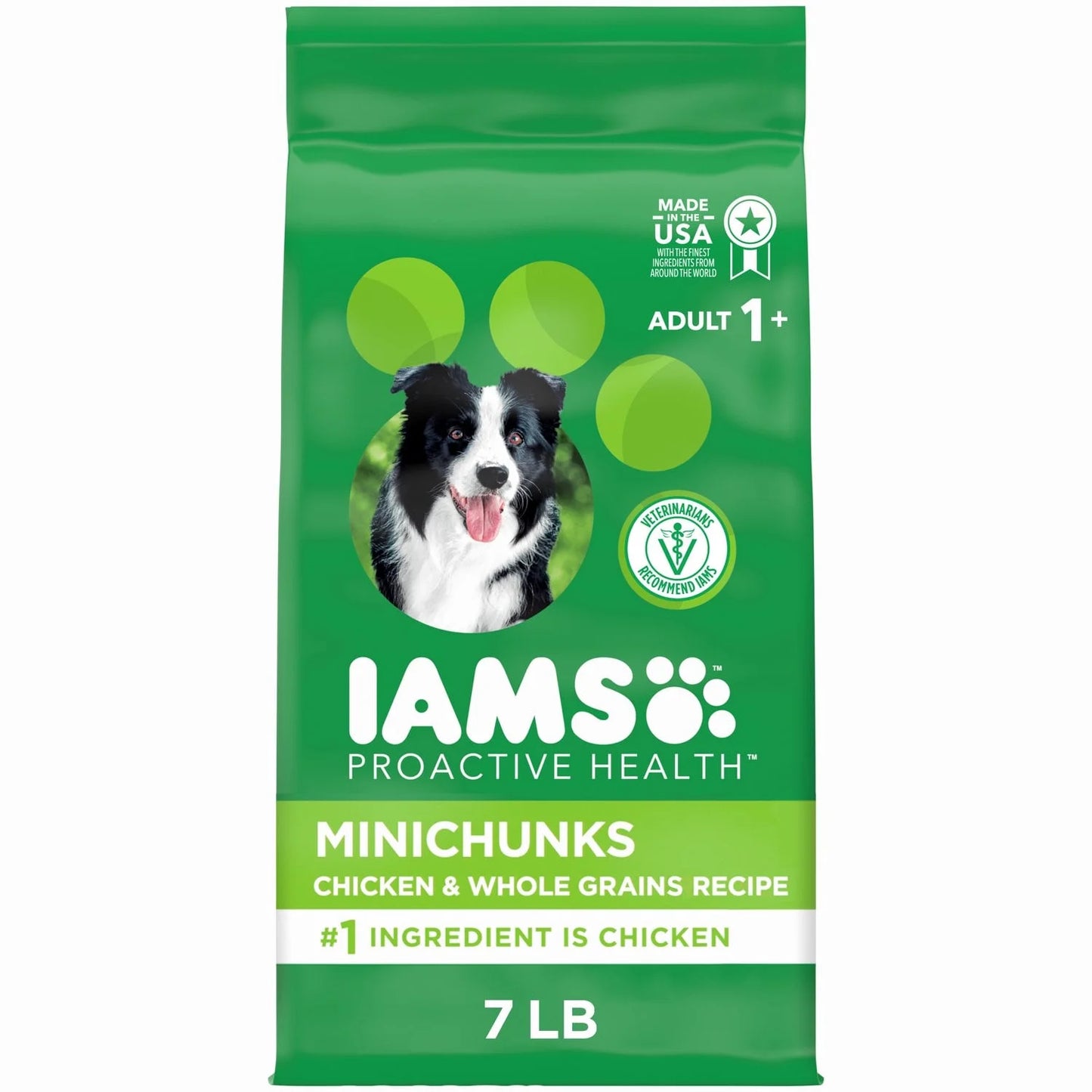 Iams Proactive Health Minichunks Dry Dog Food with Real Chicken and Whole Grains, 40 Lb Bag