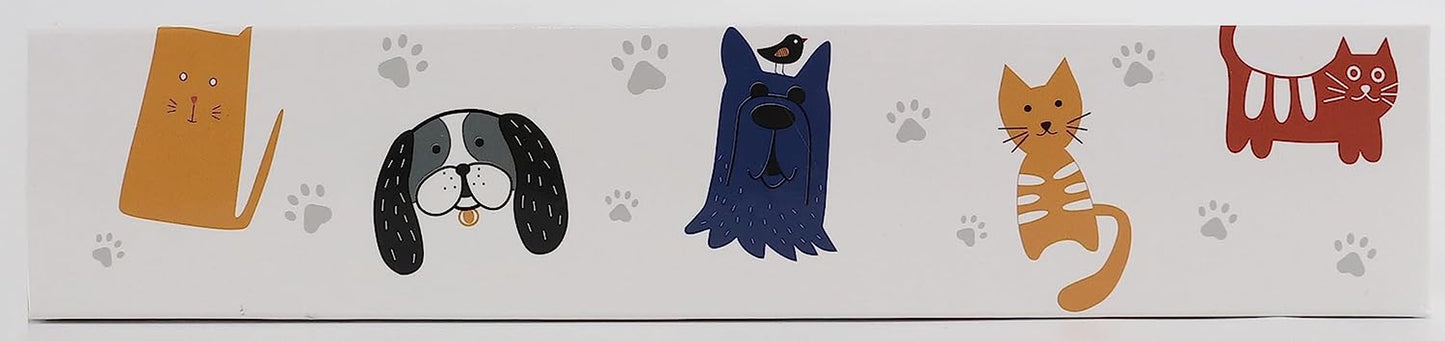 Tagme Reflective Nylon Dog Collars, Adjustable Classic Dog Collar with Quick Release Buckle for Medium Dogs, Turquoise, 1.0" Width