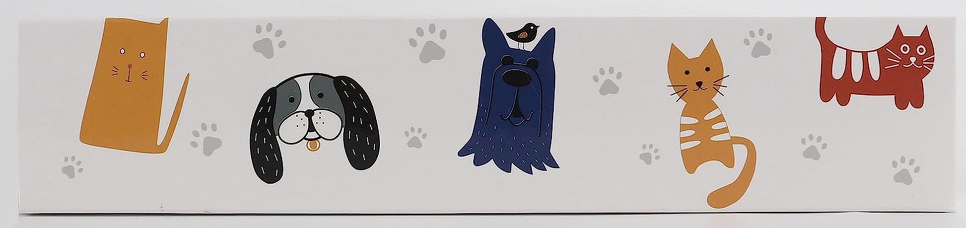 Tagme Reflective Nylon Dog Collars, Adjustable Classic Dog Collar with Quick Release Buckle for Puppy, Orange, 3/8" Width