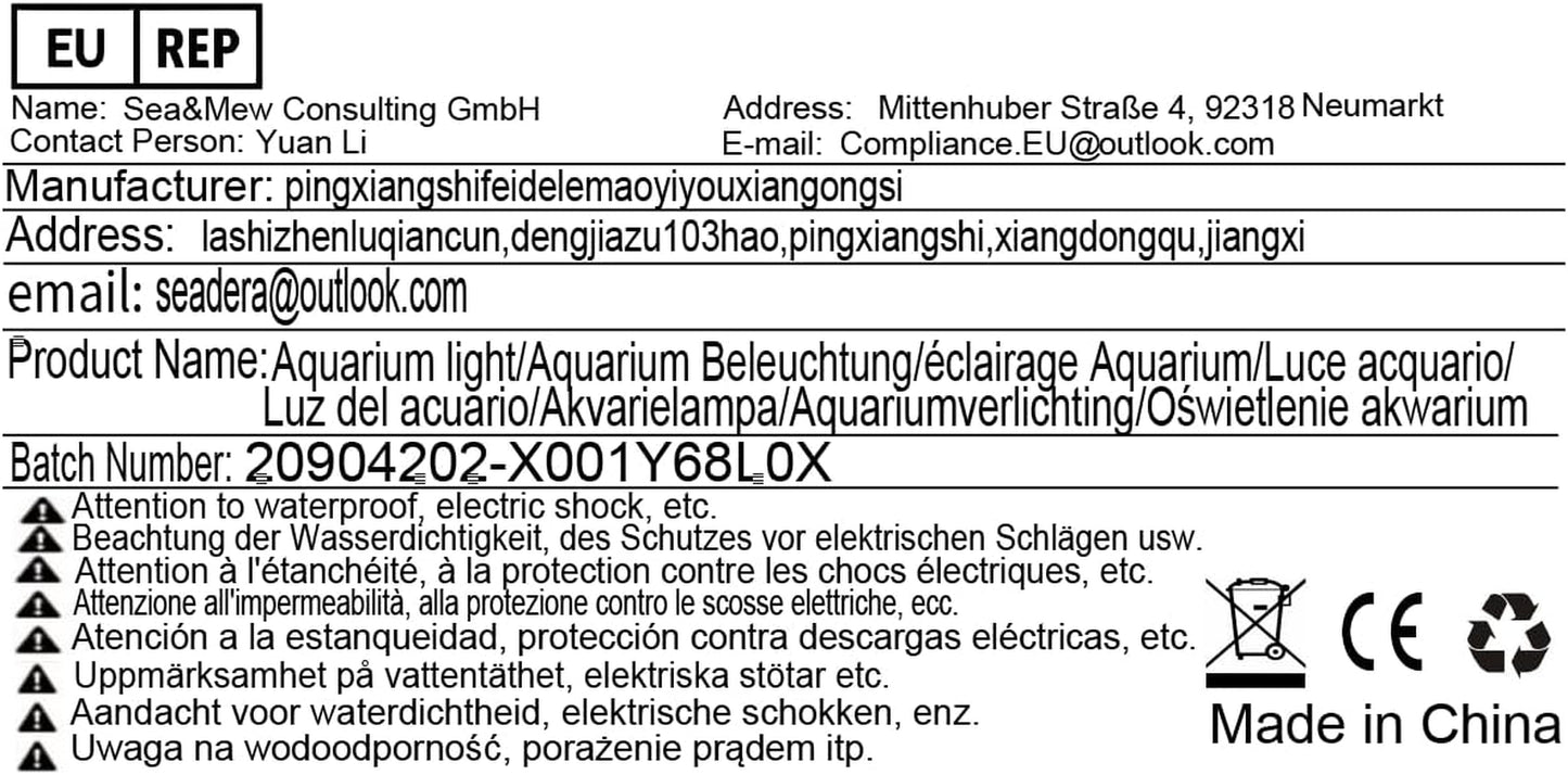 Led Aquarium Light for Plants-Full Spectrum Fish Tank Light with Timer Auto On/Off, 48-54 Inch, Adjustable Brightness, White Blue Red Green Pink LEDs with Extendable Brackets for Freshwater