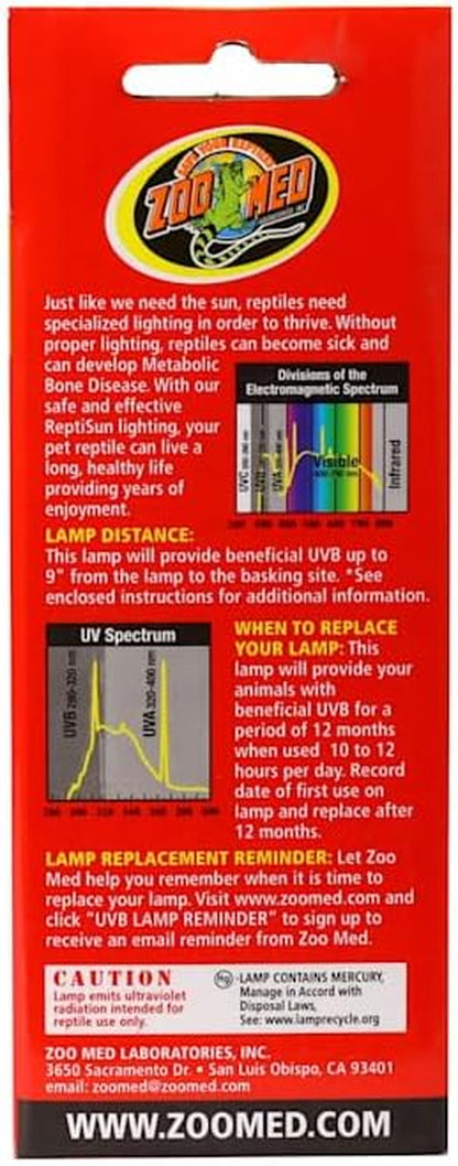 Zoo Med ReptiSun 5.0 Mini Compact Fluorescent Lamp 13 Watts