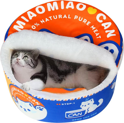 寵幸 Ramen Noodle Dog & Cat Bed,Keep Warm and Super Soft Creative Pet Nest for Indoor Cats,Removable Washable Cushion for Small Medium Large Dogs and Cats