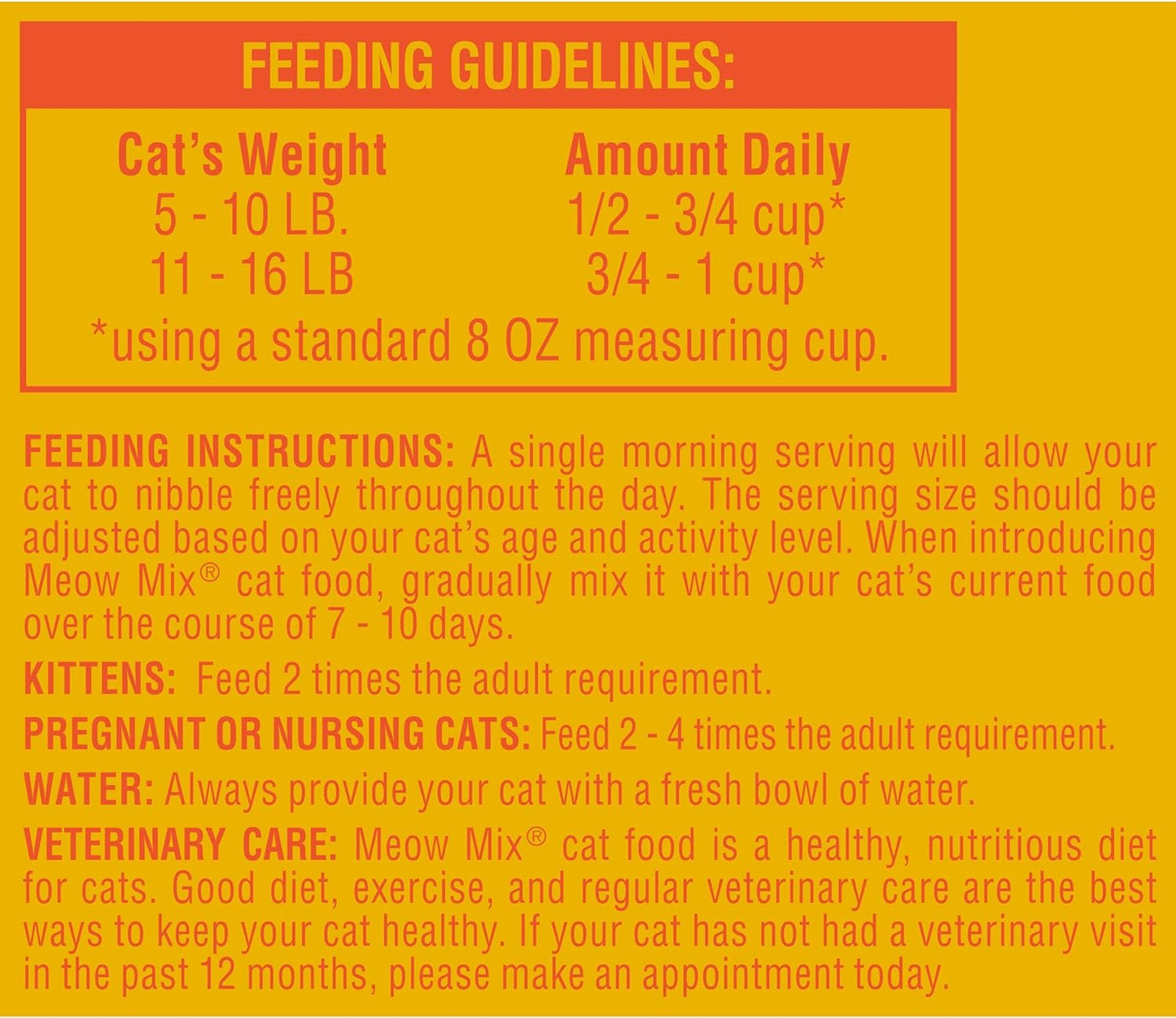 Meow Mix Original Choice Dry Cat Food, 18 Ounce (Pack of 6), Complete & Balanced Nutrition