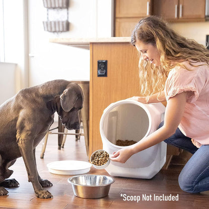 Gamma2 Vittles Vault Stackable Dog Food Storage Containers (Up to 60 Pounds) and Gamma2 Vittles Vault Dog Food Storage Container (Up to 35 Pounds)