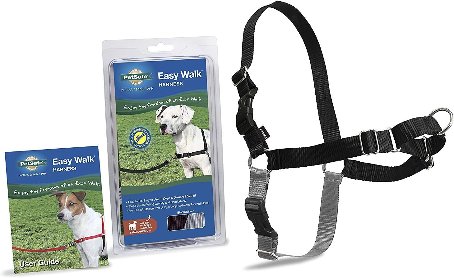 Easy Walk Harness (S/M)(Black)