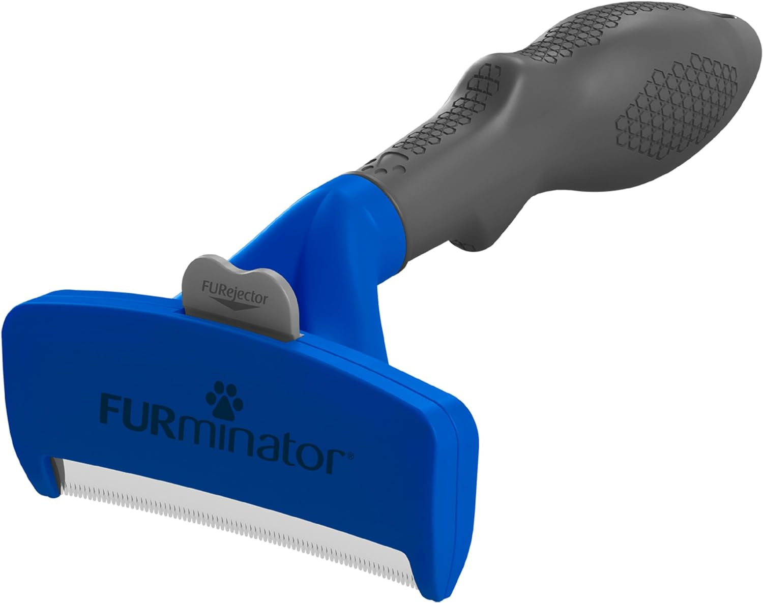 Furminator Undercoat Deshedding Tool for Dogs, Deshedding Brush for Dogs, Removes Loose Hair and Combats Dog Shedding,Blue