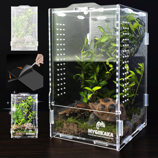 Acrylic Jumping Spider Enclosure, Insect Terrarium, Bug Enclosure, Spider Cage, Jumping Spider Habitat, Praying Mantis Habitat, Arboreal Tarantula Enclosure, Spider Terrarium Kit, Frog Enclosure