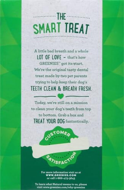 Greenies Original Regular Natural Dog Dental Care Chews Oral Health Dog Treats, 36 Count (Pack of 1)