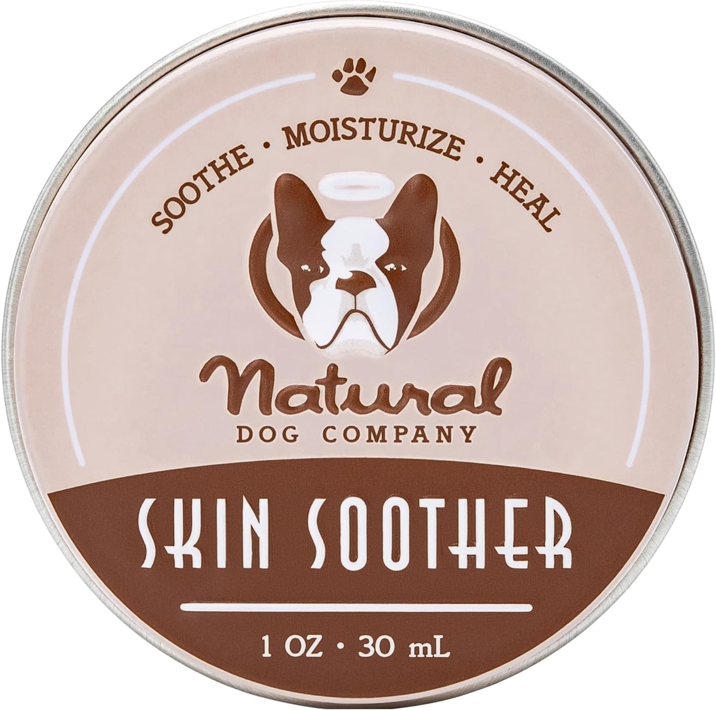 Natural Dog Company Skin Soother, 2 Oz. Stick, Allergy and Itch Relief for Dogs, Dog Moisturizer for Dry Skin, Dog Lotion, Ultimate Healing Balm, Dog Rash Cream