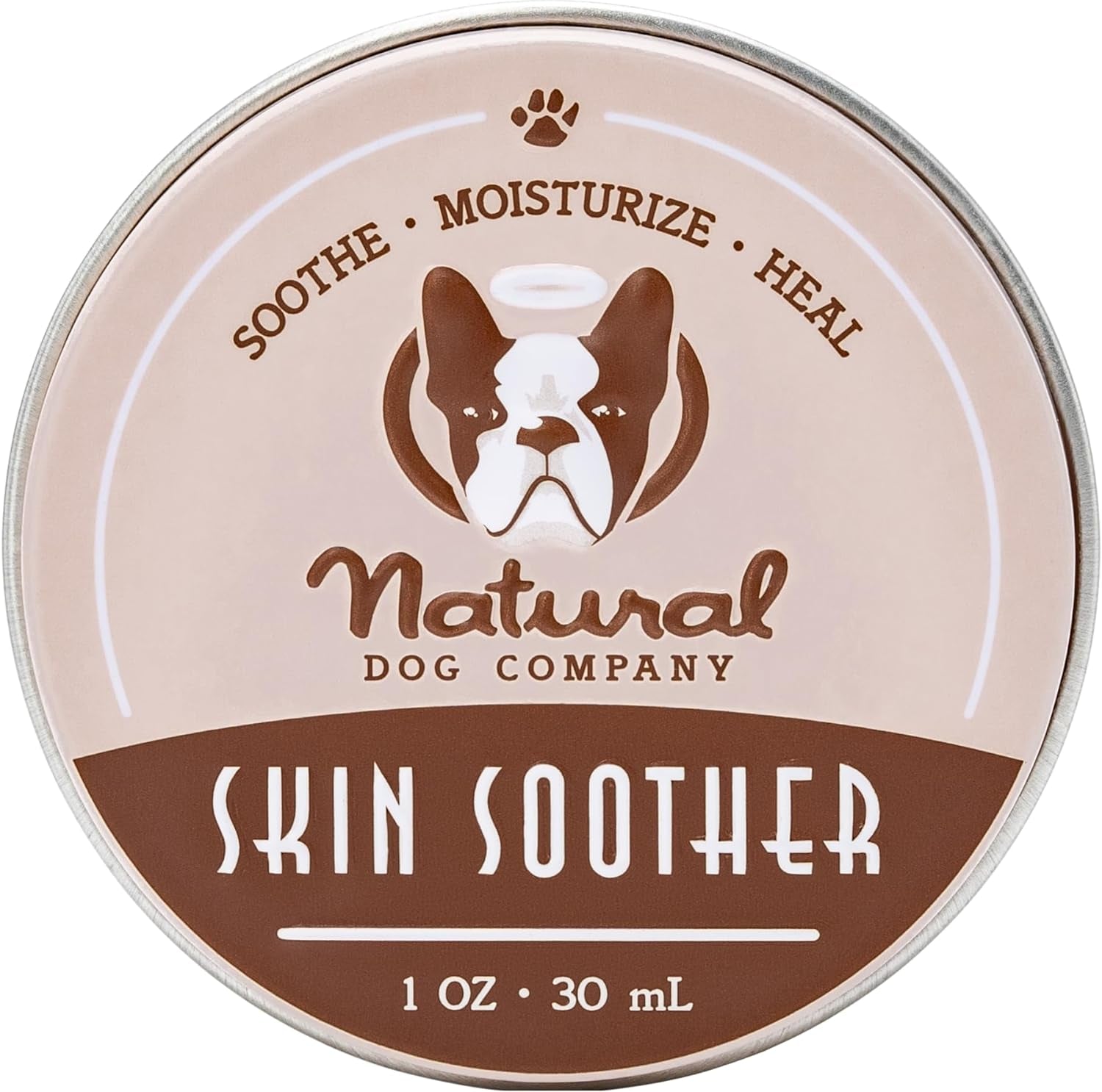 Natural Dog Company Skin Soother, 2 Oz. Stick, Allergy and Itch Relief for Dogs, Dog Moisturizer for Dry Skin, Dog Lotion, Ultimate Healing Balm, Dog Rash Cream