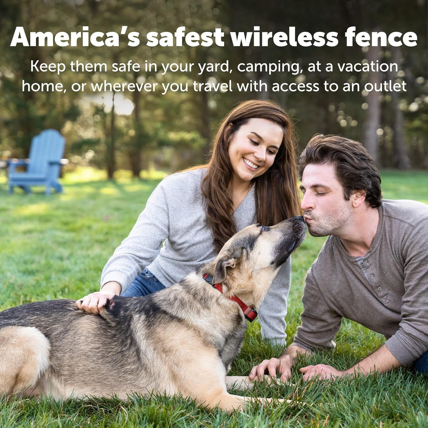 Petsafe Stay & Play Wireless Pet Fence for Stubborn Dogs - No Wire Circular Boundary, Secure 3/4-Acre Yard, for Dogs 5Lbs+, America'S Safest Wireless Fence from Parent Company INVISIBLE FENCE Brand