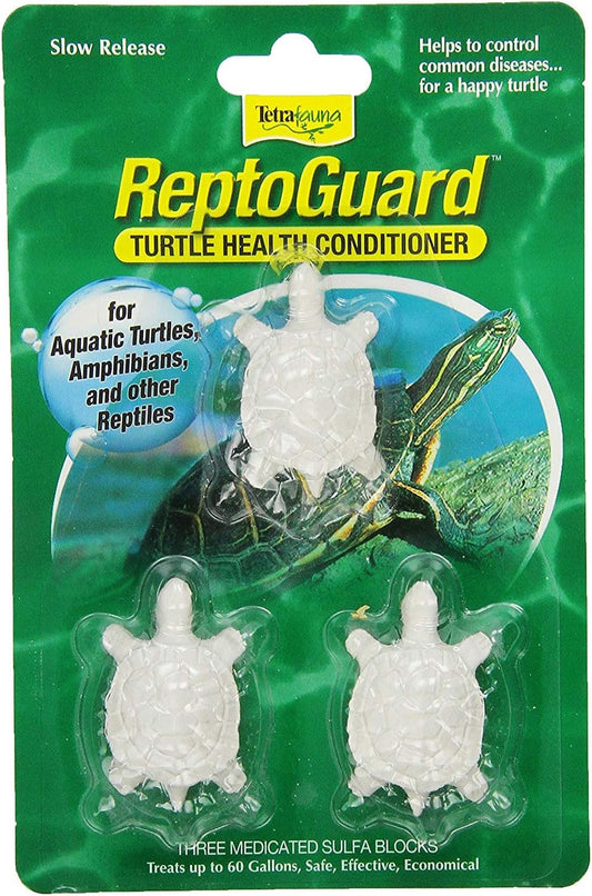 TetraFauna ReptoGuard Turtle Health Conditioner 3 Count, Slow-Release (19514)