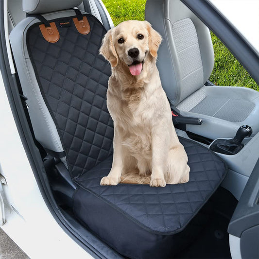 Paw Jamboree Scratch-Proof Pet Car Seat Cover Front Seat Non-Slip Car Seat Protector for Dogs Bucket Seat Cover for Dog for Trucks, Cars & Suvs