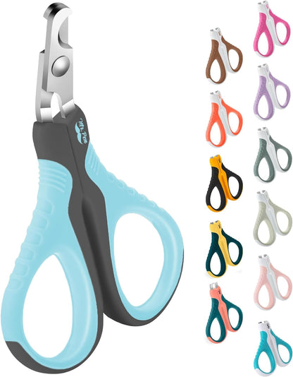 Mr. Pen- Cat Nail Clipper, Sky Blue & Dark Gray Cat Nail Trimmer, Cat Nail Clippers, Cat Claw Clippers, Cat Clippers for Nails, Pet Nail Clippers, Kitten Nail Clipper, Small Dog Nail Clipper