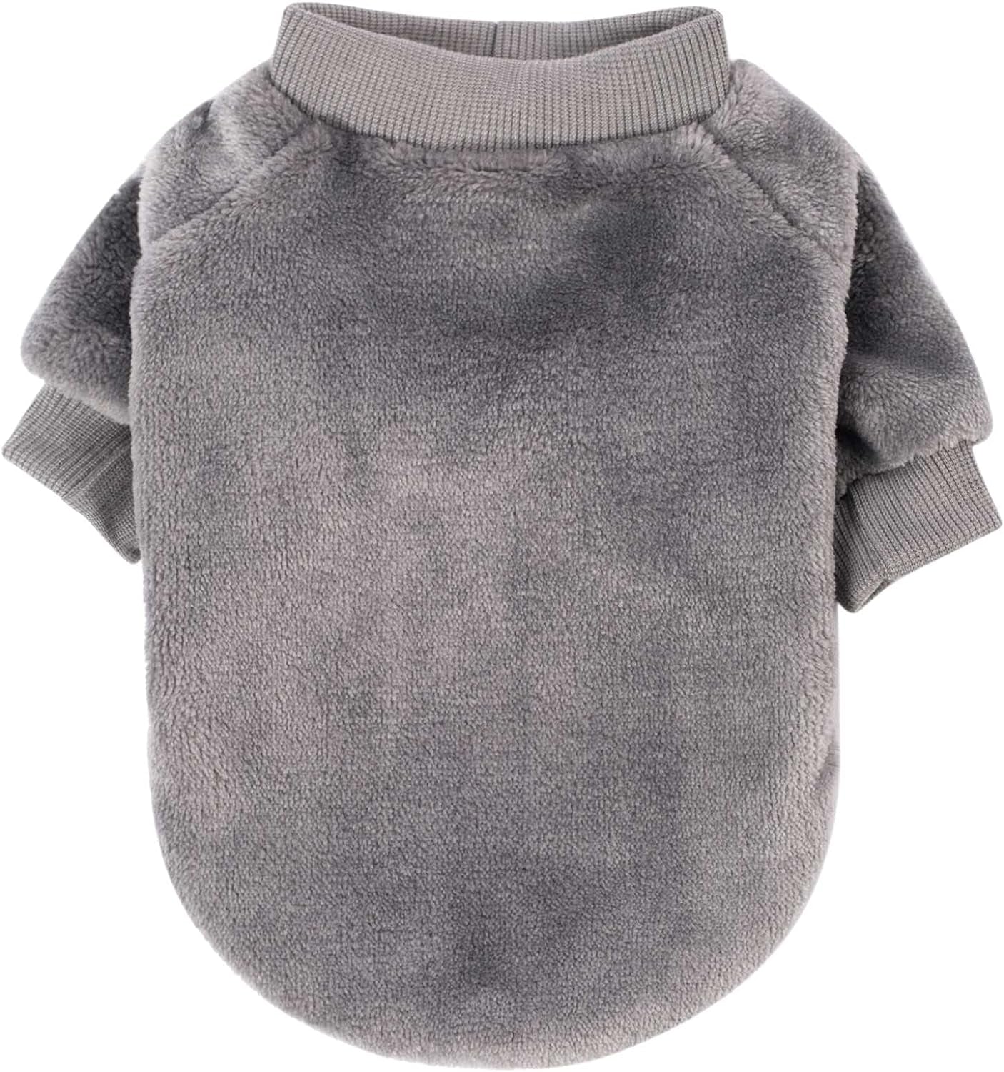 Fabricastle Dog Hoodie Sweater, Dog Clothes, Dog Coat, Dog Jacket for Small or Medium Dogs Boy or Girl, Ultra Soft and Warm Cat Pet Sweaters (Grey Body, X-Large)