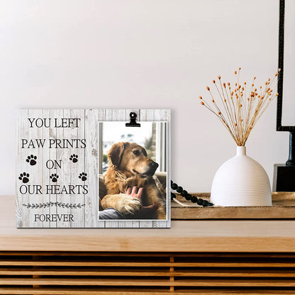 Pet Memorial Picture Frame Loss of Dog Gifts 4X6 Inch Dog Picture Frame