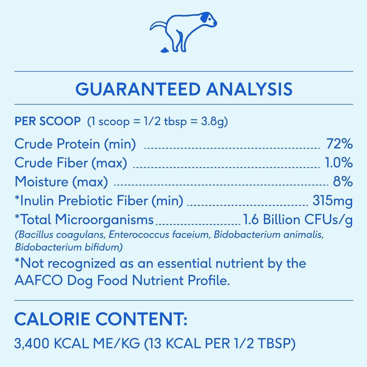 Native Pet Probiotic for Dogs - Vet Created Powder Digestive Issues Dog + Prebiotic Bone Broth 232 Gram 6 Billion CFU- Probiotics Love! (16.4 Oz)