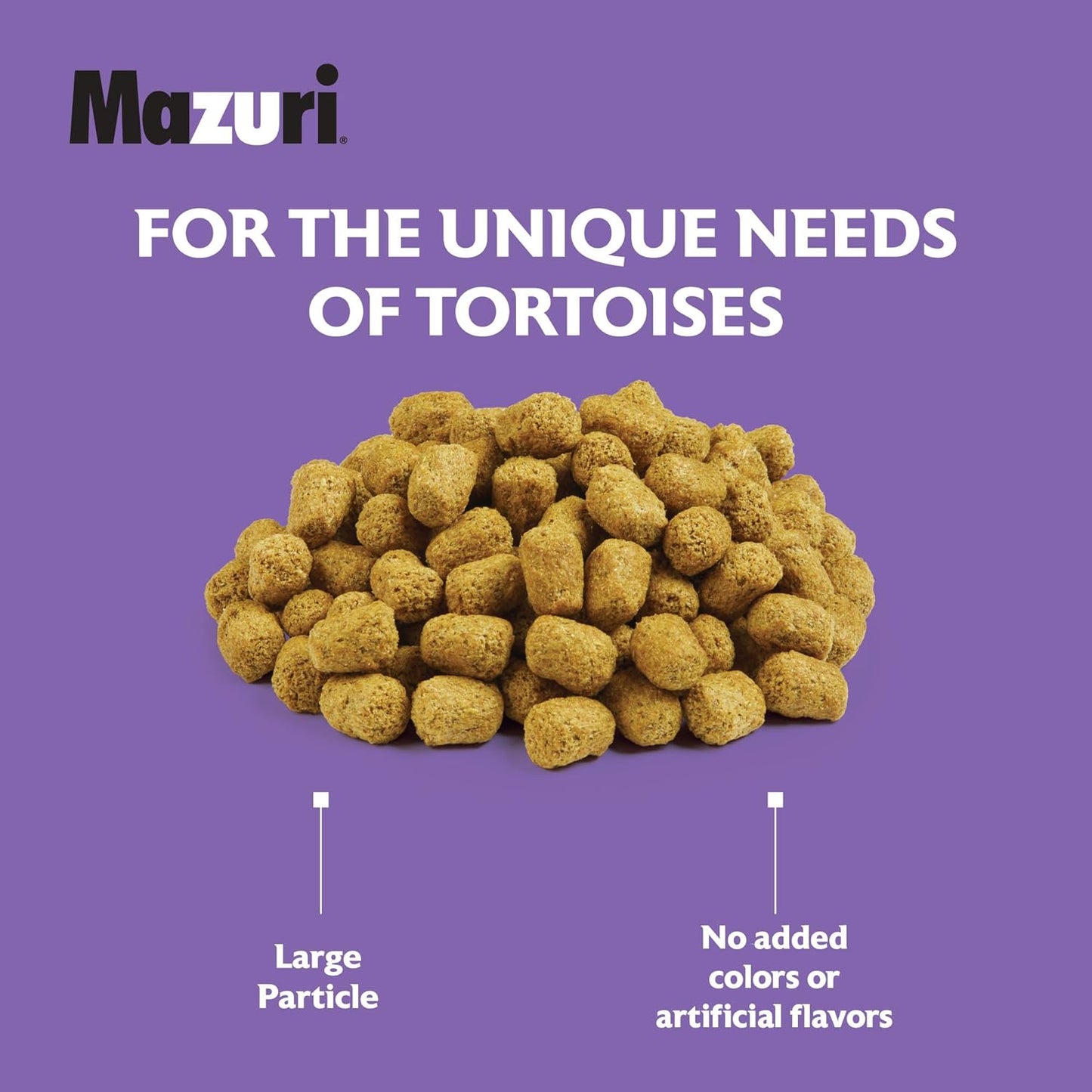 Mazuri | Tortoise Diet | 1.25 Pound (1.25 LB) Bag