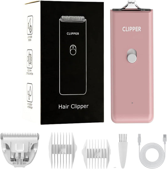 Dog Cat Home Hair Waterproof Clipper Portable Electric USB Rechargeable Pet Grooming Tools Low Noise Shaver Cordless Trimmer for Small and Large Pets