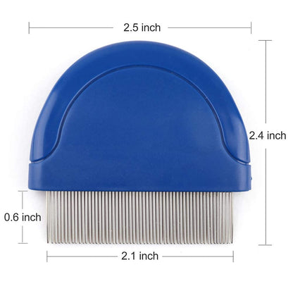 Primepets Flea Comb for Cat Dog, Pet Hair Removal Comb