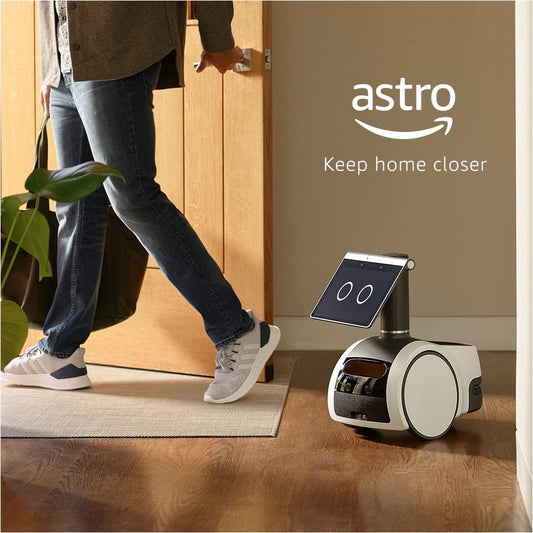 Amazon Astro, Household Robot for Home Monitoring, with Alexa, Includes 30-Day Trial of Ring Protect Pro