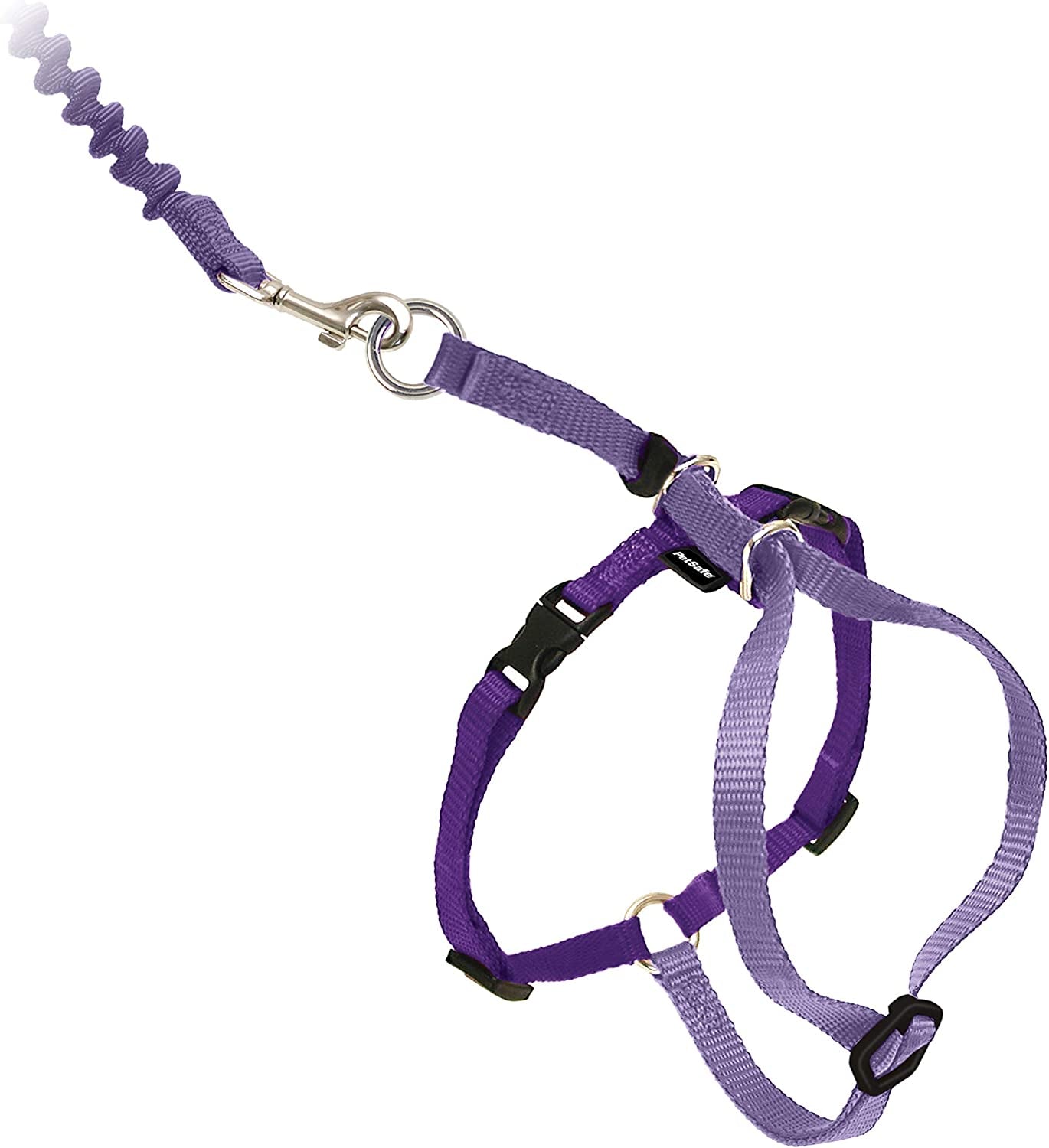 Petsafe Come with Me Kitty Harness and Bungee Leash, Harness for Cats, Small, Lilac/Bright Purple