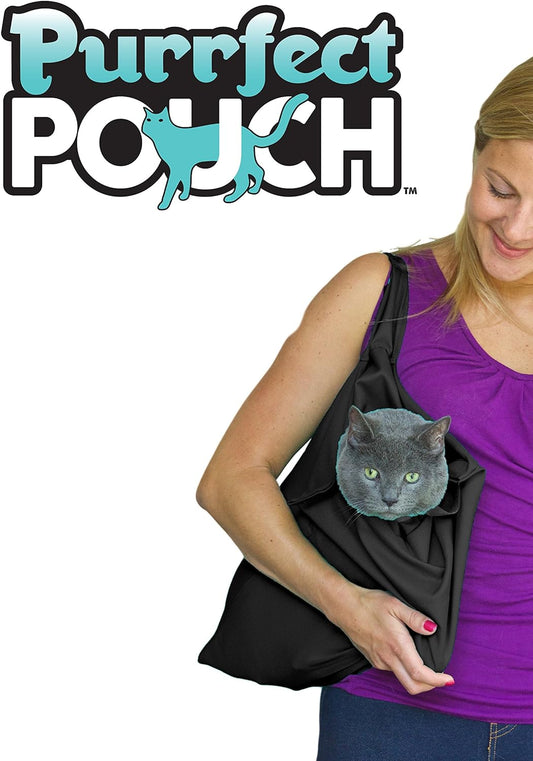 The Original as SEEN on TV. the Comfy Cat Carrier & Grooming Sack in One (Set of 2 - Black)