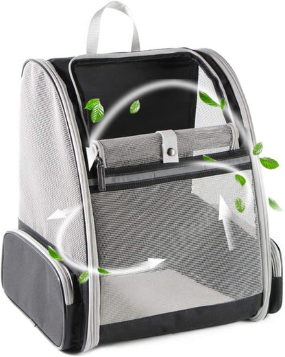 Texsens Innovative Traveler Bubble Backpack Pet Carriers for Cats and Dogs