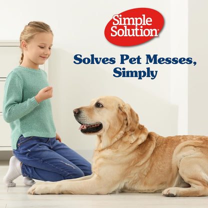 Simple Solution True Fit Disposable Dog Diapers for Female Dogs - Super Absorbent with Wetness Indicator - L/XL (Waist 18-27In) - 30 Count