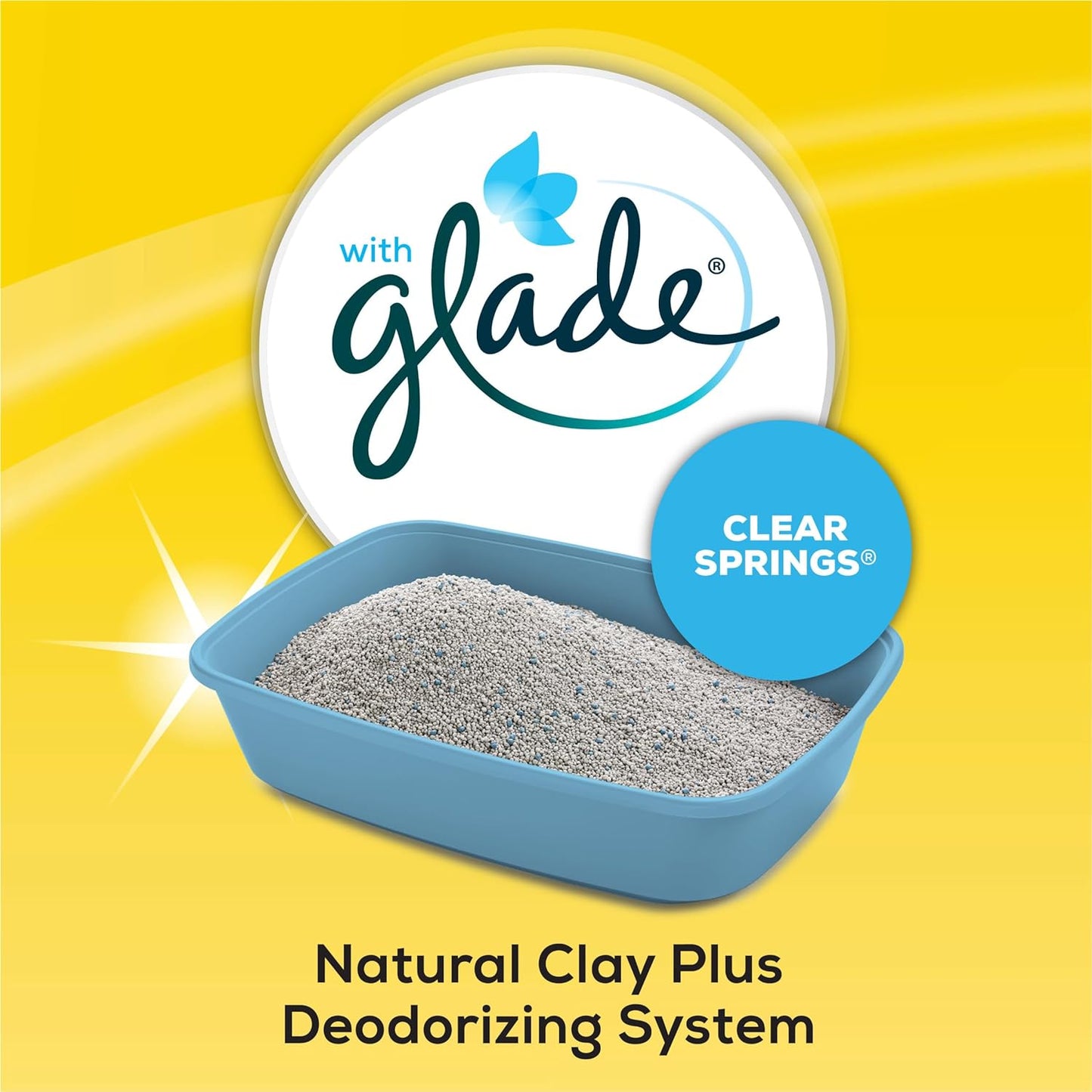 Purina Tidy Cats Clumping Multi Cat Litter, Glade Clear Springs - 16 Lb. Bag