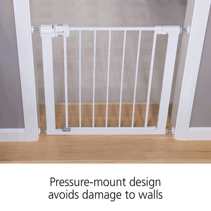 Safety 1St Extra Wide Baby Gate with Door: Premium Child Safety Gate, Extra Tall Baby Gate, Easy Installation, 36" Tall & Wide, Fits between 29" and 47"
