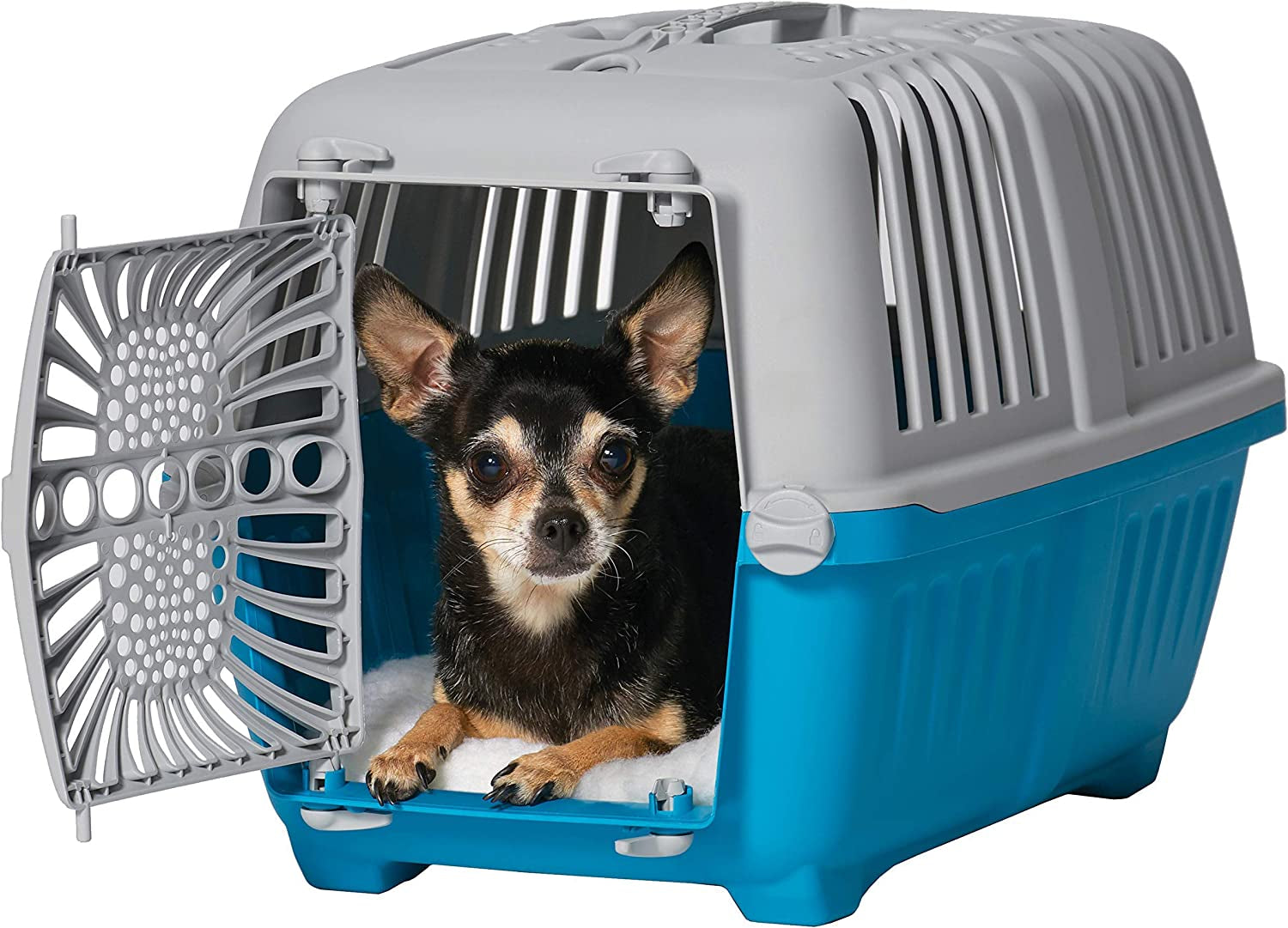 Midwest Homes for Pets Spree Travel Pet Carrier | Hard-Sided Pet Kennel Ideal for Toy Dog Breeds, Small Cats & Small Animals | Dog Carrier Measures 19.1L X 12.5 W X 13H - Inches