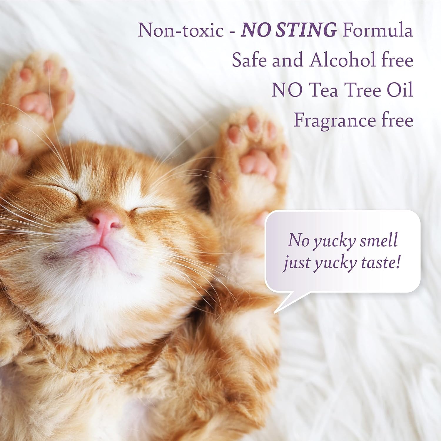 Cat Deterrent Spray with Rosemary Oil, Lemongrass & Cinnamon to Stop Cat Scratching Furniture, Plants, Floors and More - Non-Toxic - Made in USA