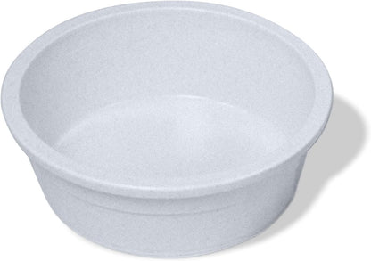 Van Ness Pets Crock Style Heavyweight Jumbo Bowl, 106 OZ Food/Water Dish, Greystone