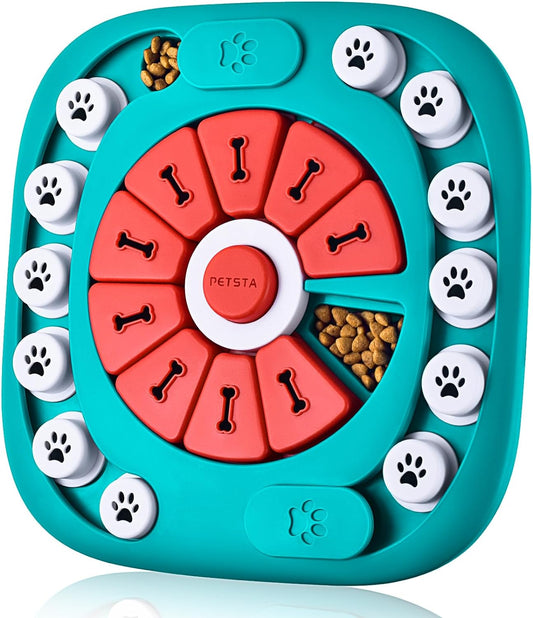 Dog Puzzle Toys, Dog Enrichment Toys for IQ Training and Brain Stimulation, Interactive Mentally Stimulating Toys as Gifts for Puppies, Cats, Small, Medium, Large Dogs