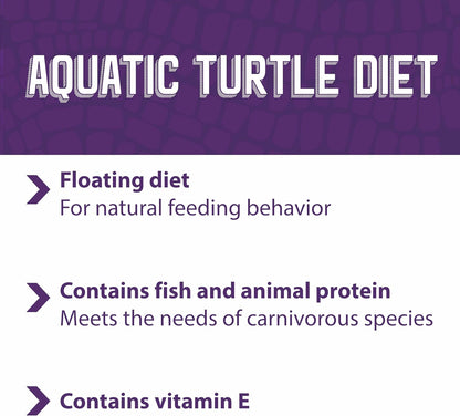 Mazuri | Nutritionally Complete Aquatic Turtle Food | Freshwater Formula - 12 Ounce (12 oz) Bag