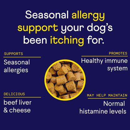 Finn Allergy & Itch for Dogs | Allergy, Itchy Skin & Immune Support W/Bee Propolis + Probiotics | 90 Soft Chews