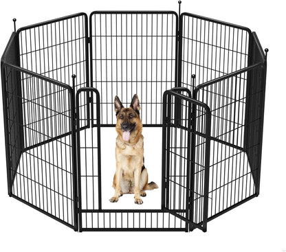 FXW Instant Dog Playpen Designed for RV Trips, 40" Height for Large Dogs│Patented