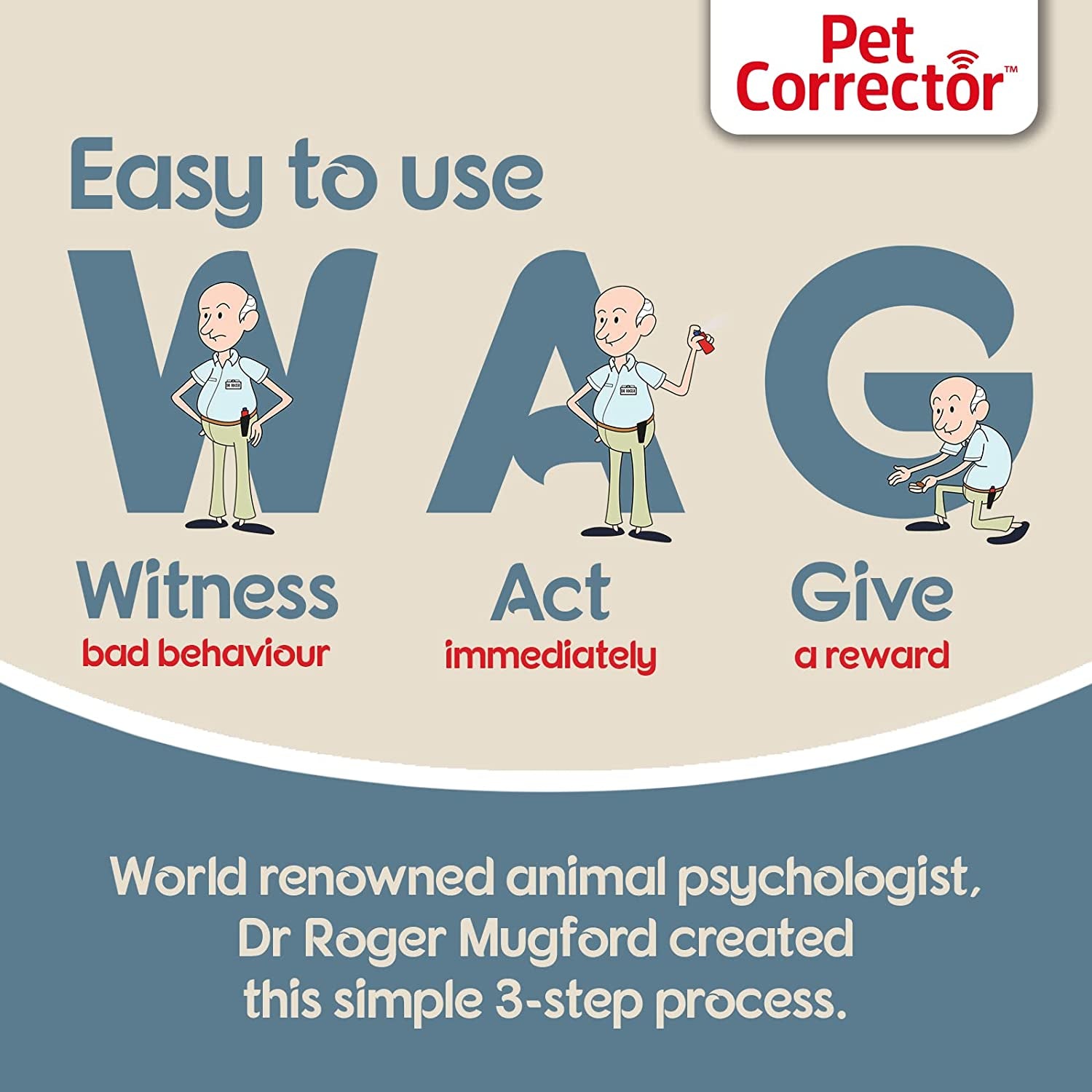 PET CORRECTOR Dog Trainer, 30Ml. 6 Pack- Stops Barking, Jumping Up, Place Avoidance, Food Stealing, Dog Fights & Attacks. Help Stop Unwanted Dog Behaviour. Easy to Use, Safe, Humane and Effective.