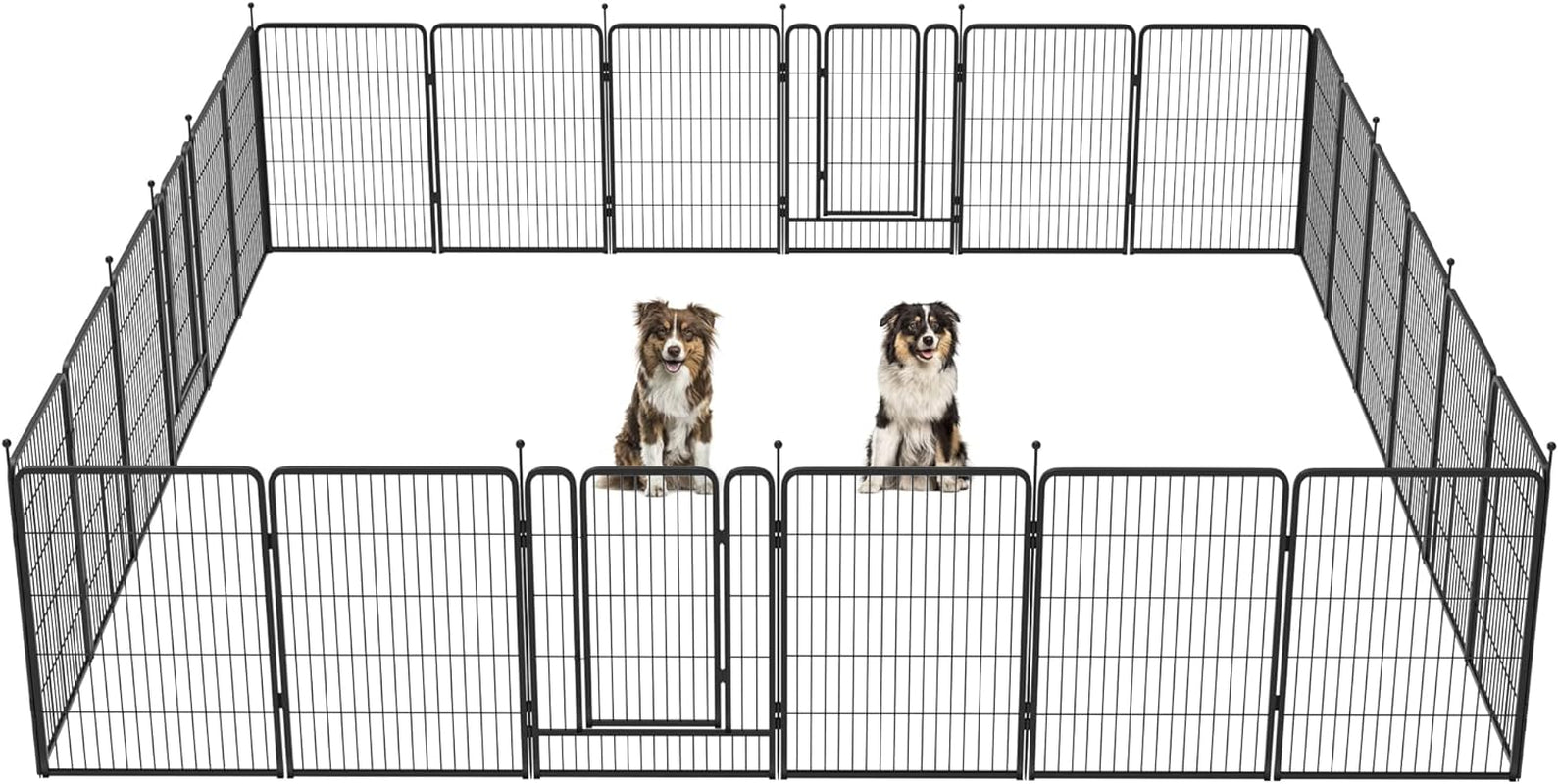 FXW Instant Dog Playpen Designed for RV Trips, 40" Height for Large Dogs│Patented