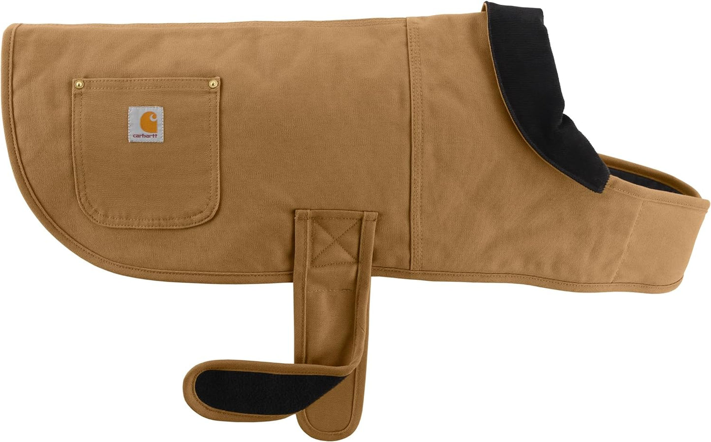 Carhartt Firm Duck Insulated Dog Chore Coat Brown/Brass, Small