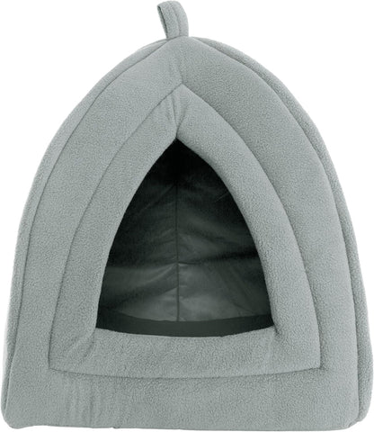 Cat House - Indoor Bed with Removable Foam Cushion - Pet Tent for Puppies, Rabbits, Guinea Pigs, Hedgehogs, and Other Small Animals by PETMAKER