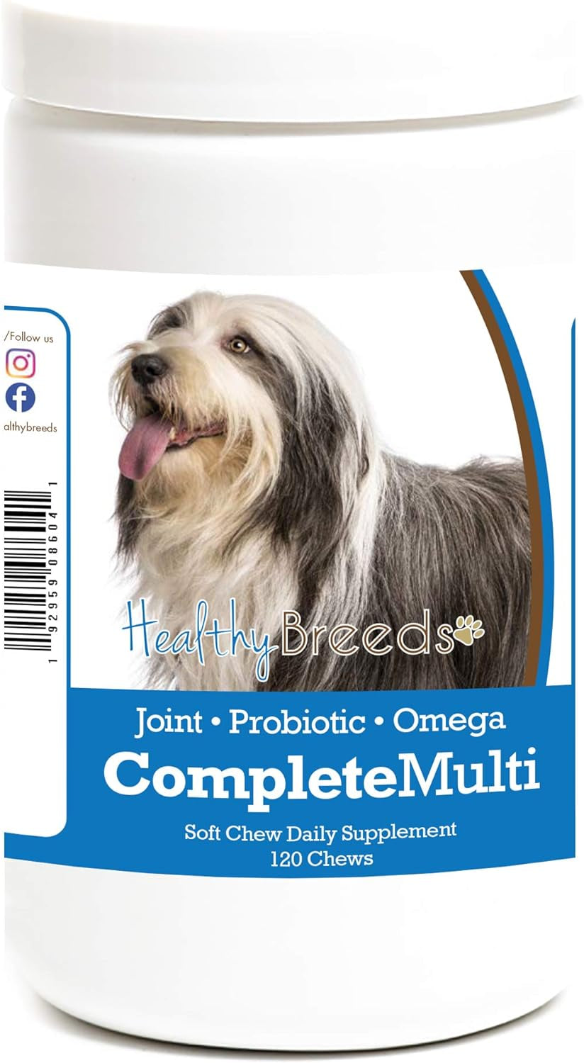 Healthy Breeds Bearded Collie All in One Multivitamin Soft Chew 120 Count