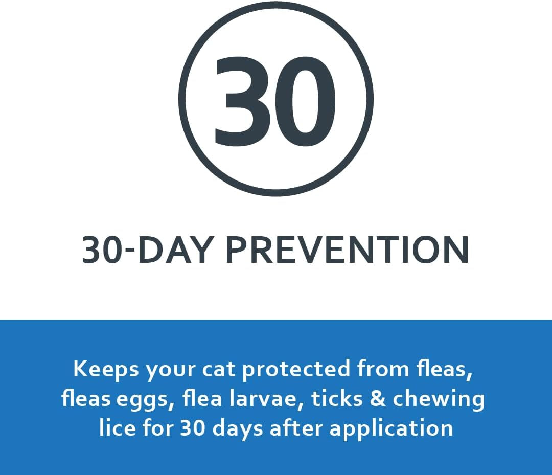 SENTRY Fiproguard for Cats, Flea and Tick Prevention for Cats (1.5 Pounds and Over), Includes 6 Month Supply of Topical Flea Treatments