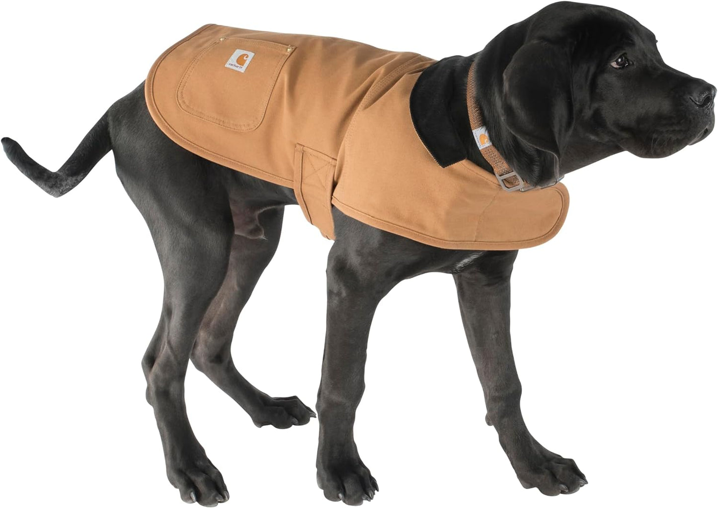 Carhartt Firm Duck Insulated Dog Chore Coat Brown/Brass