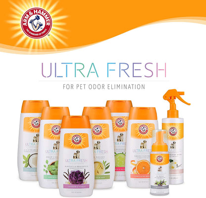 Arm & Hammer for Pets Ultra Fresh Dog Shampoos, Dog Conditioner, and Dog Spray from Arm and Hammer - Great Smelling Dog Grooming Supplies, Dog Bathing Supplies, Dog Wash, Puppy Shampoo, Pet Shampoo