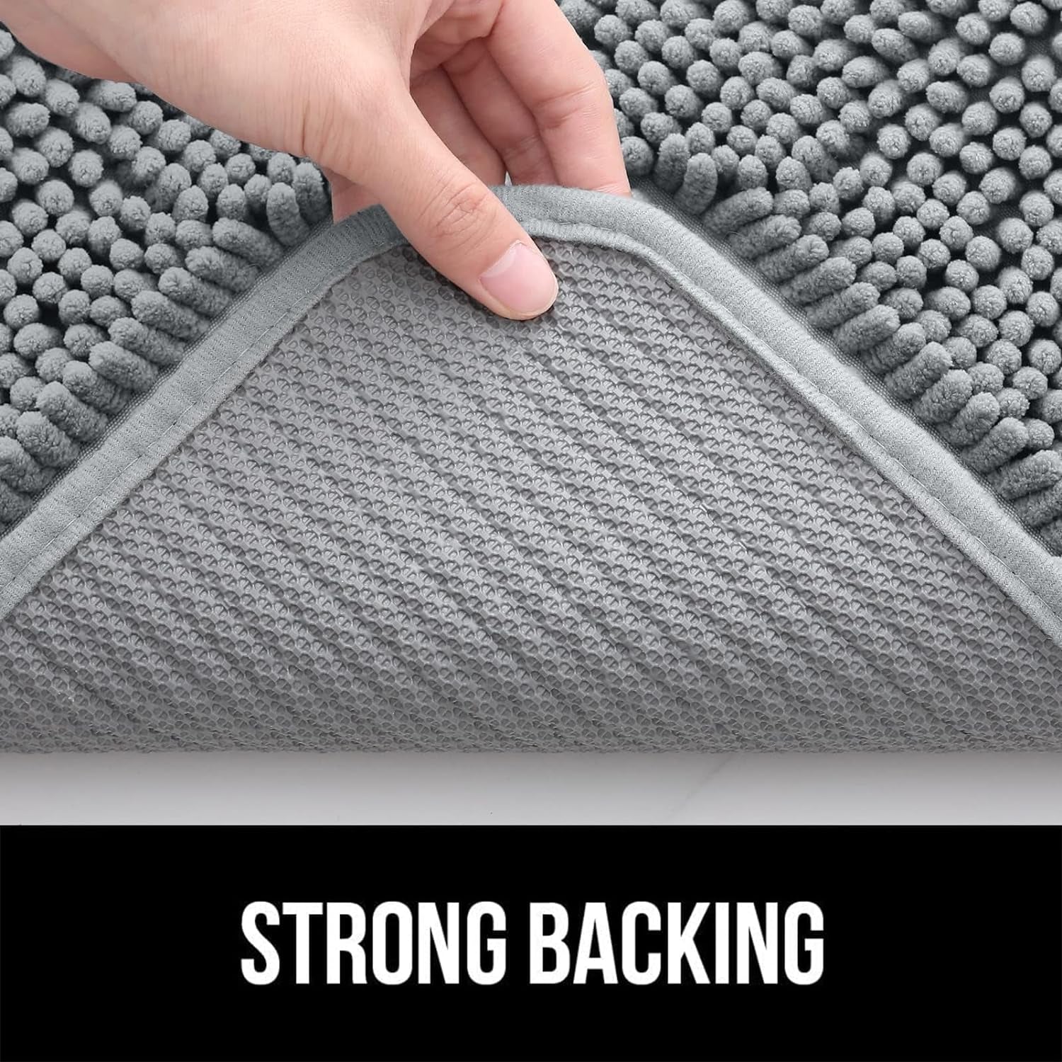 OLANLY Dog Door Mat for Muddy Paws, Absorbs Moisture and Dirt, Non-Slip Washable Mat, Quick Dry Microfiber, Mud Mat for Dogs, Entry Indoor Door Mat for inside Floor(30X20 Inches, Atlantic Blue)